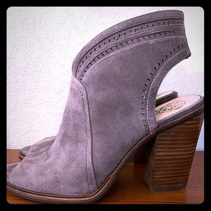 vince camuto booties open toe